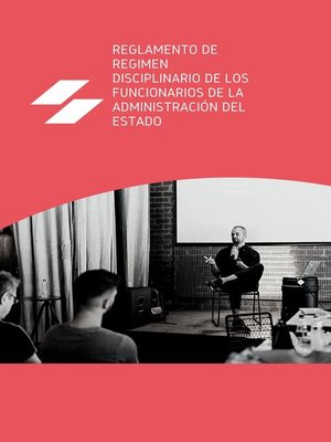 cover image of REGLAMENTO DE RÉGIMEN DISCIPLINARIO DE LOS FUNCIONARIOS DE LA ADMINISTRACIÓN DEL ESTADO